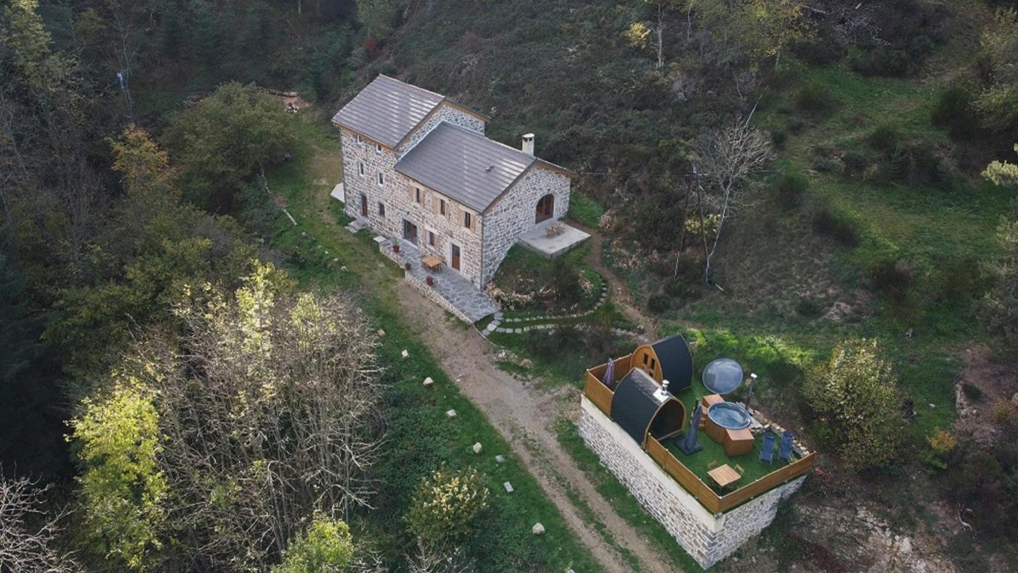 Le Cocon Du Vivarais Rochepaule Bagian luar foto